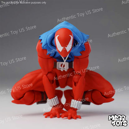 Original Mess Toys Scarlet Hero Scarlet Spiderman Messtoys Spider Man Anime Action Figure Figurine Statue Model Gifts Kids Toys
