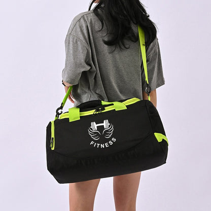 Personalized customized soccer bag logo with dry wet separation handbag luggage sports bag printed with logo pattern
