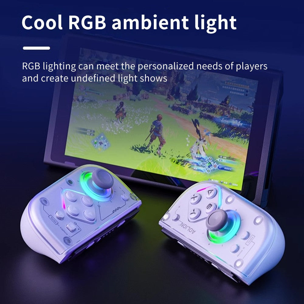 AOLION J20 Hall Joy-con Gamepad for NS2/Switch OLED/Switch NFC HD Shake Lite Left and Right Split Game Controller