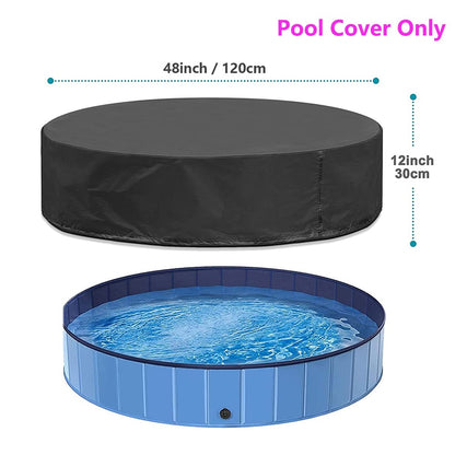Piscina para Cães ou Cobertura de Piscina, Piscina Portátil de Plástico, Banheira de Higiene, Resistente a Arranhões, Piscinas para Animais de Estimação, Banheira para Cães Grandes
