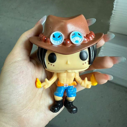 Funko Pop One Piece Figure Luffy modelo Blind Box Colecionáveis Action Figure é adequado para enfeitar figuras Presentes de fãs de brinquedos