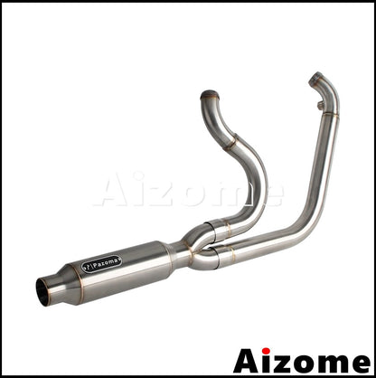 Slip On For Harley Road Glide FLTRU FLTRX FLTRXS FLTRK FLTRXST FLTRXP FLTRXSTSE 17+ Motorcycle Exhaust Modified Muffler Escape
