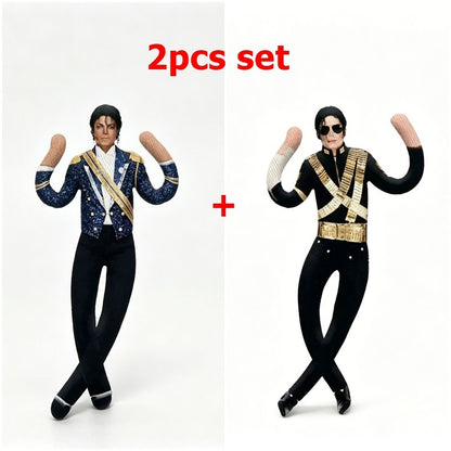Abstract Michael Jackson Figure Creative Rat Jerky Doll Stuffed Ornament Bendable Rat Jerky Figurine Props Laoshu Gan Doll