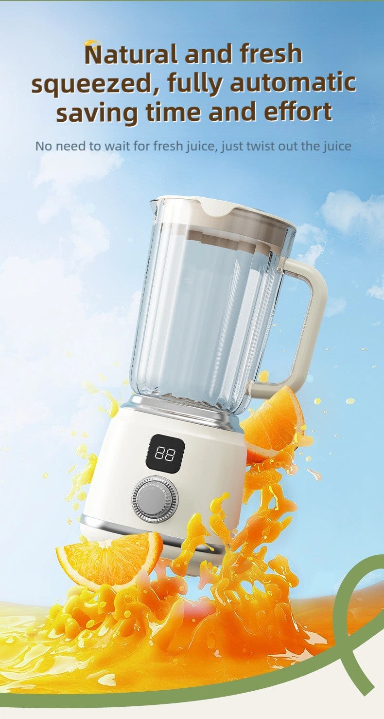 Espremedor TINSOL Novo Lar 10 Lâminas 3000mAh Liquidificador Multifuncional com Botão Espremedor Triturador de Gelo Alta Taxa de Extração de Suco Ferramentas de Cozinha