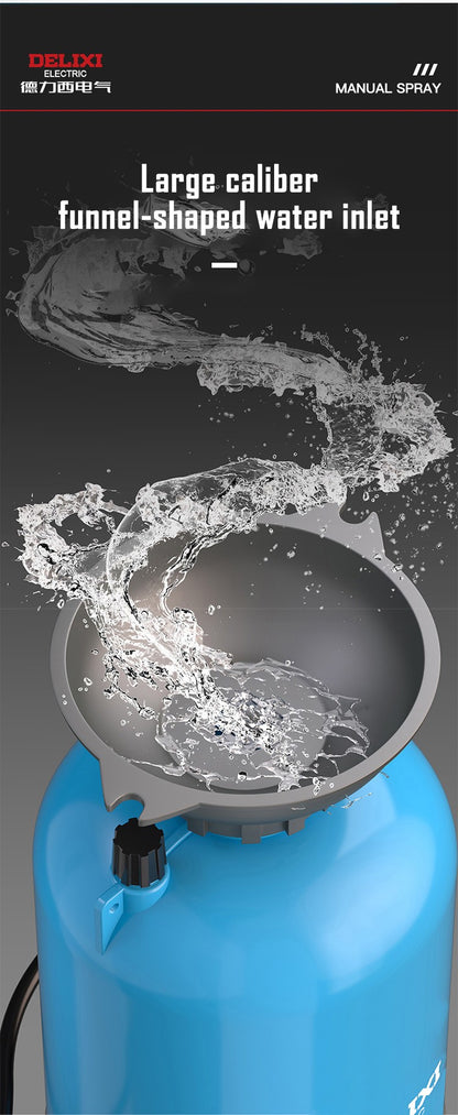 DELIXI ELECTRIC 3/5/8L Garden Sprayer Hand Pump Pressure Sprayer,Multi-Purpose Hand Pressure Garden Sprayer,for Lawn Garden