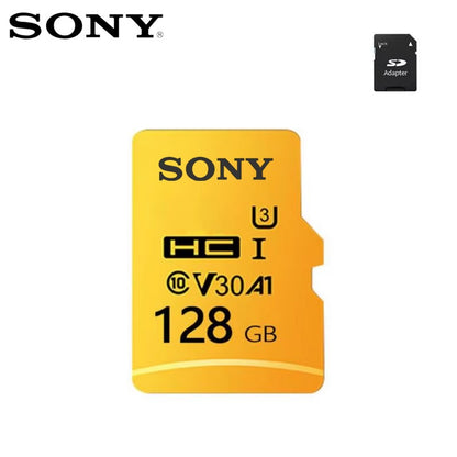 Cartão Micro SD Original SONY U3 V30 128GB 256GB 512GB Cartão de Memória Flash TF de Alta Velocidade para Celular Câmera Drone Tablet PC