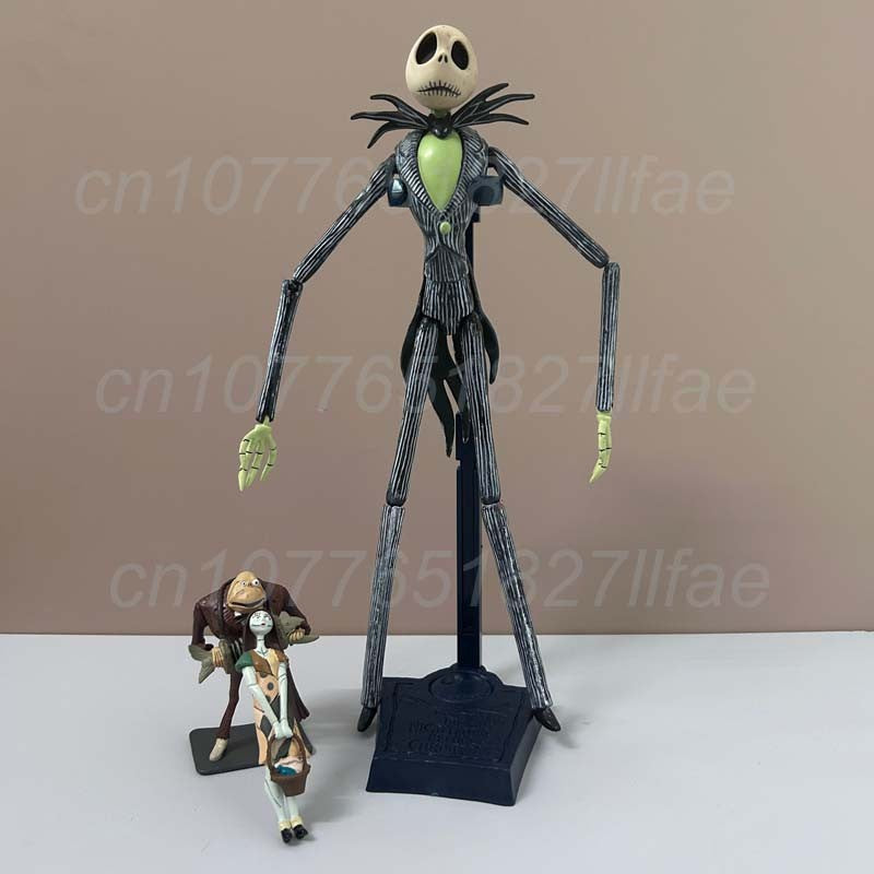 The Nightmare Before Christmas Jack Skellington Action Figure 12 Face Jack Jack Chair Special Version Model Toys Christmas Gift