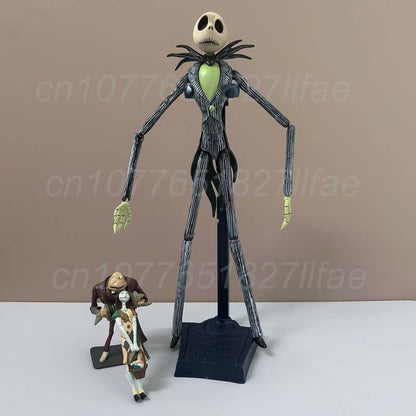 The Nightmare Before Christmas Jack Skellington Action Figure 12 Face Jack Jack Chair Special Version Model Toys Christmas Gift