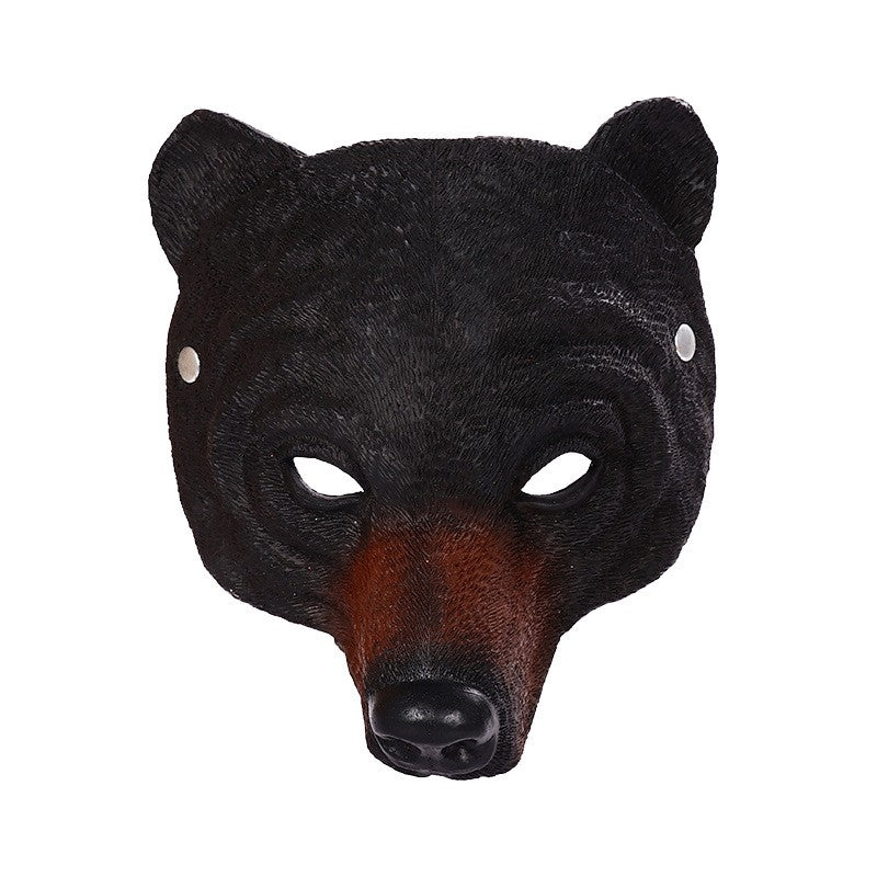 Halloween Animal Mask Collection PU Foam Realistic Animal Mask Carnival Masquerade Party Game Cosplay Props Costume Accessories