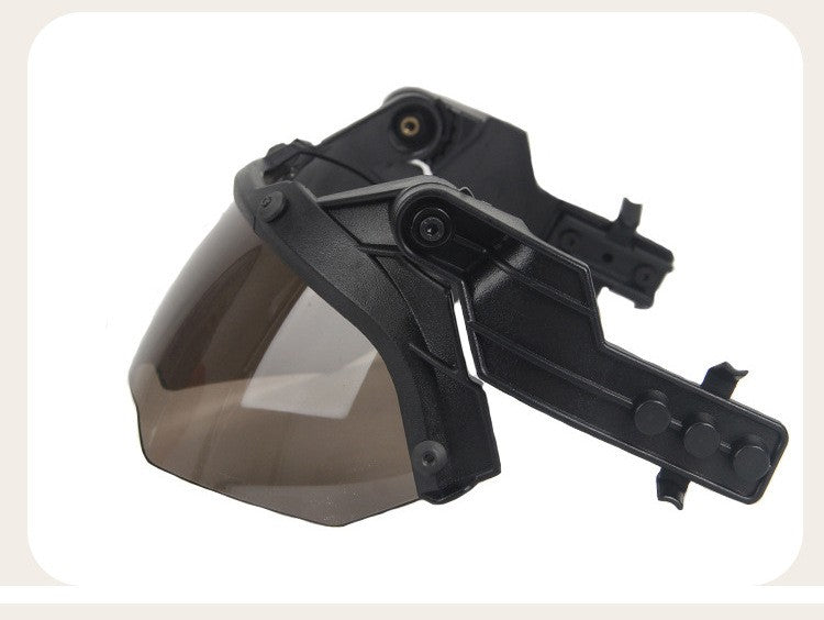 Óculos Táticos para Capacete FAST Guide Destacáveis 90 graus Capacete FAST AF Guia Antiembaçante e Antitumulto Óculos de Proteção OP CS