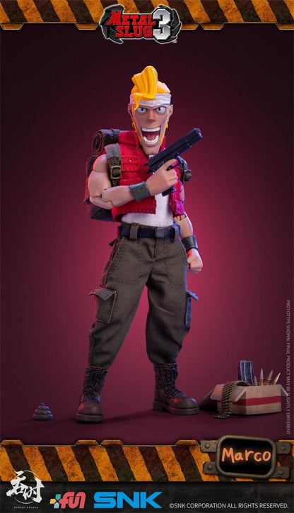 ?EM ESTOQUE? Estúdio TUNSHI Modelo Original SNK Metal Slug 3 Marco Tarma Clark Still RALF JONES Soldado Rebelde 1/12 Boneco Robô