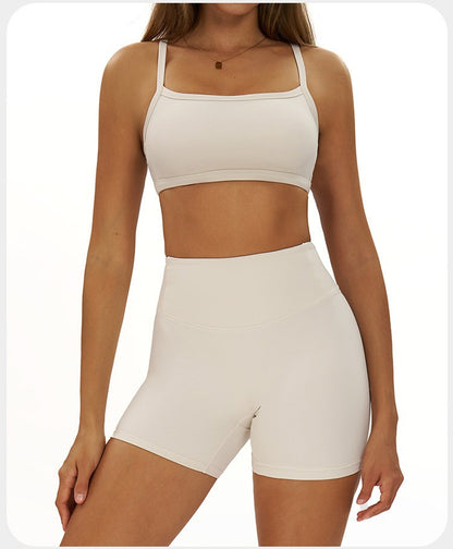 2 Pieces Women's Tracksuit Seamless Yoga Set Workout Outfit Sportswear Gym Clothing High Waist Leggings Fitness Bra Sports Suits