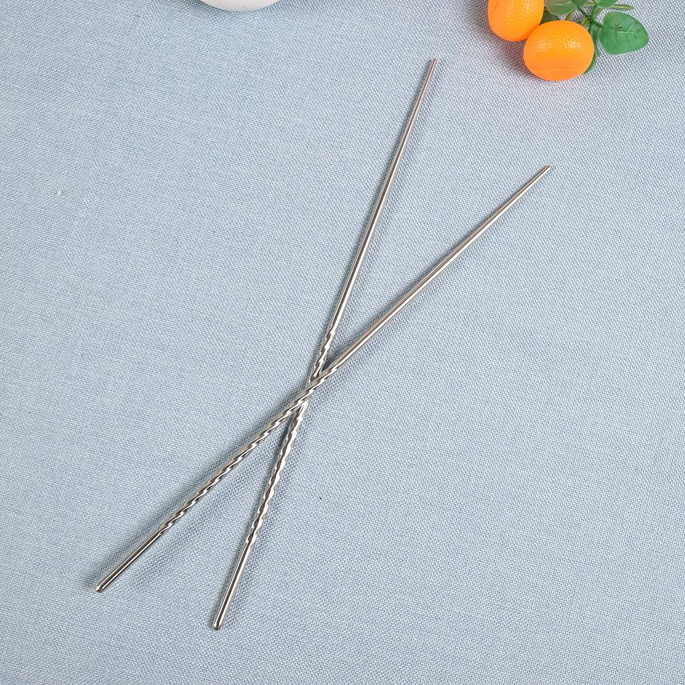 Varetas de Culinária Longas para Cozinha, Hashi de Metal, Utensílios de Cozinha, Hashi Doméstico, Prático