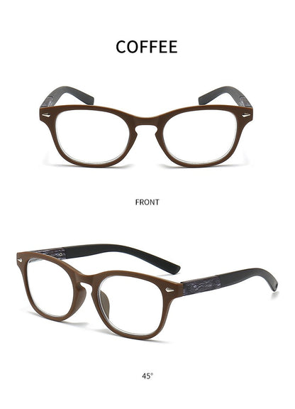 Fashion Presbyopia Reading Glasses Plastic Anti Blue Light Hyperopia Eyeglasses Eyewear for Men Women +1.0 +2.0 +2.5 +3.0 +3.5