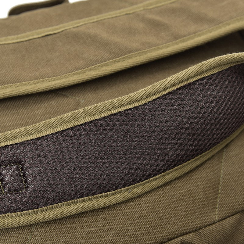 New High Quality Canvas Men Backpack Large Shoulder School Bag Rucksack For Boys Travel Fashion Camping Bags Fashion Simple Bags