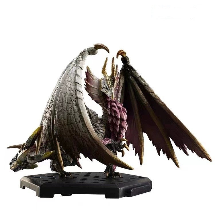Monster Hunter World Boneco Plus Todos os Dragões Rathalos Nergigante Nargacuga Zinogre Kushala Daora Xenojiiva Boneco Modelo Brinquedos de Presente