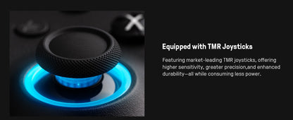 8BitDo Ultimate 2 Bluetooth Gamepad Game Controller with TMR Joysticks & Hall Effect Triggers for Nintendo Switch 2,PC,Windows