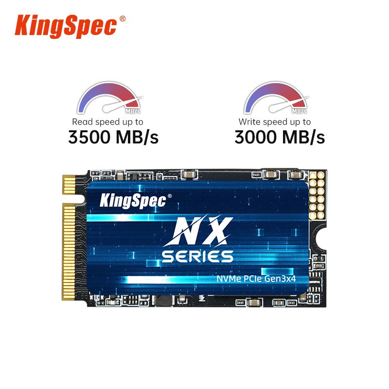 KingSpec M.2 NVMe PCIe 3.0 X4 SSD 256GB 1TB 128GB 512GB SSD M.2 2242 PCIe Disco Rígido Interno Solid State Drive para Notebook
