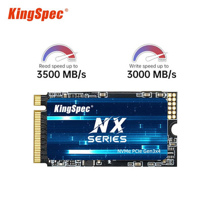KingSpec M.2 NVMe PCIe 3.0 X4 SSD 256GB 1TB 128GB 512GB SSD M.2 2242 PCIe Disco Rígido Interno Solid State Drive para Notebook