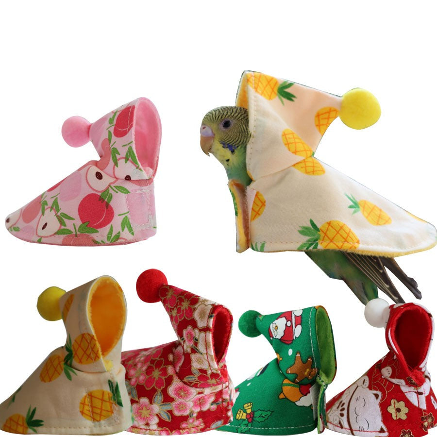 Roupas Lindas para Pássaros, Capa Colorida, Vista e Proteja Seus Papagaios de Estimação, Roupa Confortável para Pássaros, Traje para Pássaros, Roupa para Periquitos