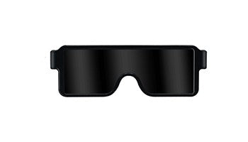 App Control Bluetooth Led Party Glasses Customized Languages USB Charge Flashing  Luminous Eyewear Christmas Concert Sunglasses