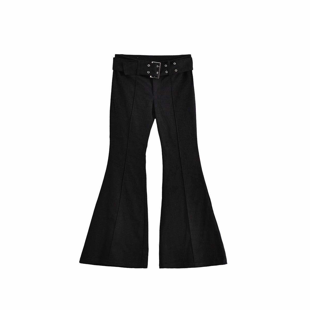 Women's Black Jeans Flare Pants Y2k Retro Emo 2000s Streetwear Fashion Trousers Harajuku Wide Yoga Pants 90s Aesthetic Clothes