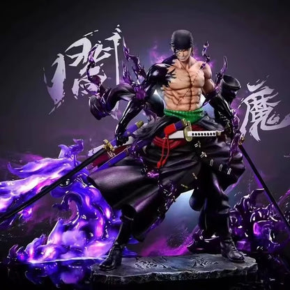 Em estoque 25cm Anime One Piece Zoro Figuras Pintura do Céu Roronoa Zoro Action Figures PVC Modelo Coleção Brinquedos Presentes de Aniversário