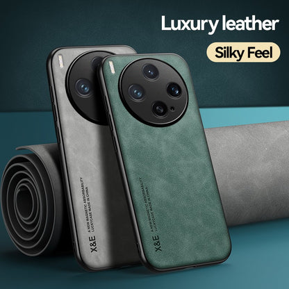 Luxury Leather Case For VIVO 300 200 100 Pro S20 V60 V50 Lite Cover With Metal Plate Support Car Hold Cover Capa Fundas
