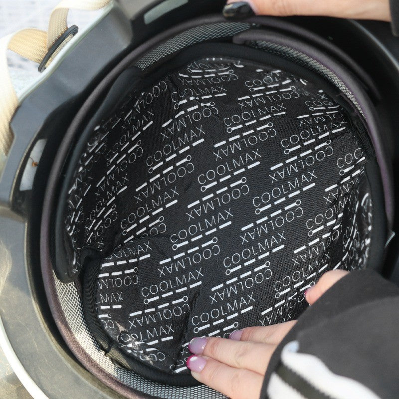Forro Interno de Capacete de Moto, Almofada, Acolchoamento Respirável, Secagem Rápida, Absorção de Suor, Isolamento Térmico para Capacete