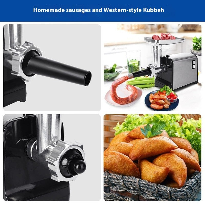 SucceBuy Moedor de Carne Elétrico Picador Processador de Alimentos Pesado Eletrodomésticos de Cozinha Máquina Moedora Comercial