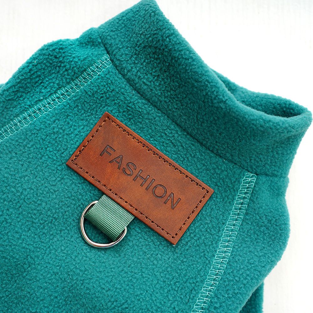 Moletom de Pelúcia Outono Inverno para Cães e Gatos, Casaco com Base de Pelúcia, Agasalho para Cachorros e Gatos, Pode Ser Puxado, Roupas de Ursinho de Pelúcia para Cães Pequenos