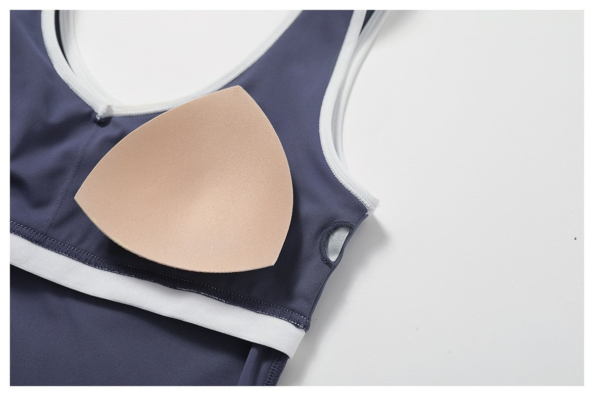 Yoga Set 2 Pieces Workout Outfits Fitness Sportswear Gym Tracksuit High Waist Leggings Sports Bra Athletic Wear Women Clothes