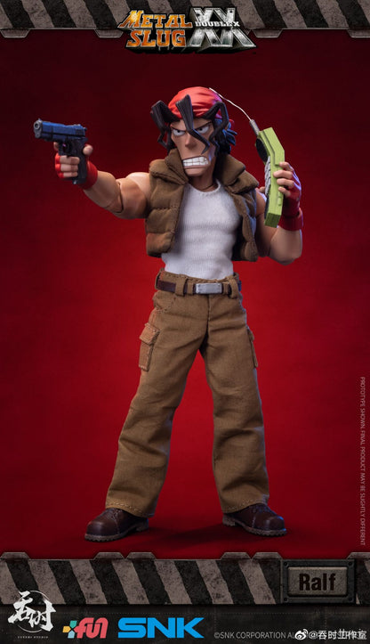 ?Original?Tunshi Studio TS-009 Metal Slug XX Clark Still TS-010 Ralf Jones Coleção de Enfeites 1/12