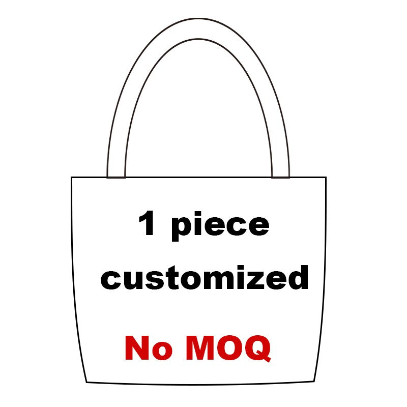 1 Piece Custom Tote Bag for Your Design Waterproof Dupont Paper Beach Bag Large Capacity Eco Shopping Shoulder Bag Woman