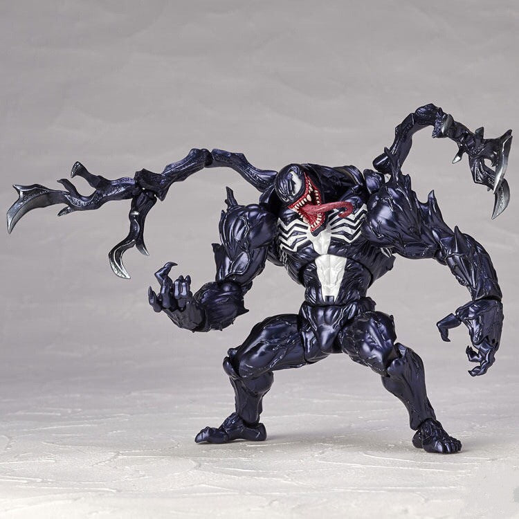 AMAZING YAMAGUCHI Carnificina Venom Homem-Aranha Marvel legends Boneco de Ação Articulado Modelo de Estátua com Rosto Mutável para Crianças de Brinquedo de Presente