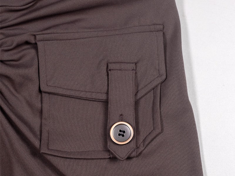 QINACTIVE Yoga Shorts for Women Pocket Scrunched Butt Gym Leggings High Waist Push Up Tights Sexy Booty Sports Shorts Fitness