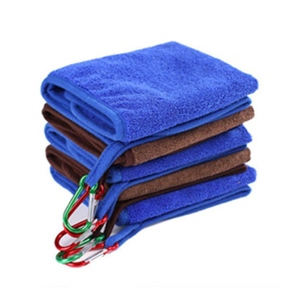 Toalha de Pesca Engrossada e de Secagem Rápida, Absorvente, Não Pega Isca, Especial para Limpar as Mãos, Portátil, Acessórios de Pesca