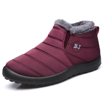 Botas Masculinas de Neve para Área Externa, Sapatos Masculinos com Pelo, Botas de Inverno Masculinas, Botas de Caminhada, Botas de Tornozelo, Sapatos Masculinos Impermeáveis, Botas de Trabalho, Calçados