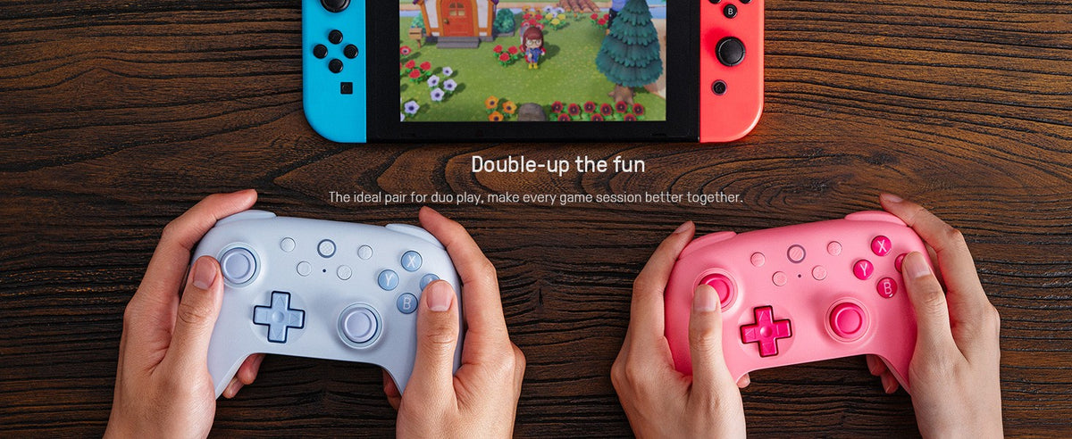 8BitDo Ultimate 2C Bluetooth Controller Wireless Gamepad with Hall Effect Joystock for Nintendo Switch / Swicth 2 / OLED Console