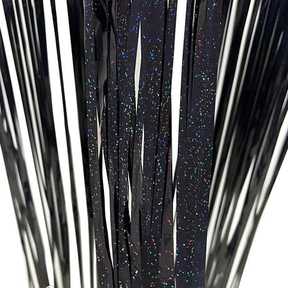 2M Glitter Pink Metallic Foil Tinsel Curtain Backdrop Birthday Wedding Bridal Shower Bachelorette Party Decor Adult Anniversary