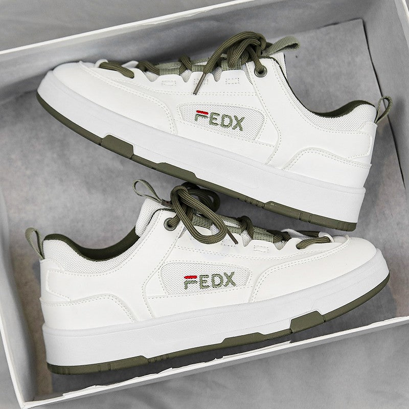 Bread Shoes for Men Trendy Board Shoes Niche Design Breathable Retro Chunky Sneakers Luxury Designer Male Casual Vulcanize Shoe