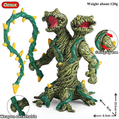 Oenux Simulação Dinossauro Dragão Tartarugas Touro de Fogo Orangotango Golem de Magma Modelo Animal Figuras de Ação Coleção de PVC Brinquedo Infantil Presente