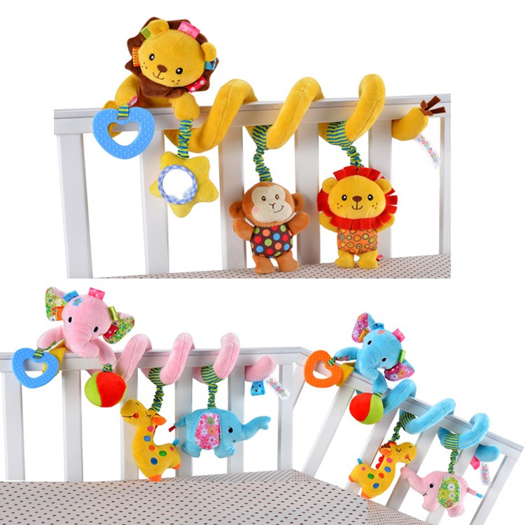 Baby Toy Toddler Cribs Cradles Hanging Bell Baby Stuff Newborn Stroller Stroller Play Arch Bed Toys for Babies 0 12 Months