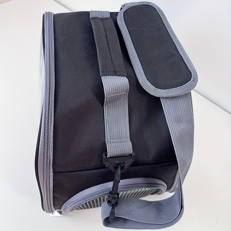 Gaiola Portátil Dobrável para Pássaros Equipada com Chassi de Plástico Bolsa de Mão Pequena para Animais de Estima Adequada para Papagaio Hamster Ouriço Esquilo