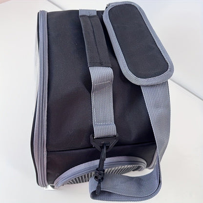 Gaiola Portátil Dobrável para Pássaros Equipada com Chassi de Plástico Bolsa de Mão Pequena para Animais de Estima Adequada para Papagaio Hamster Ouriço Esquilo