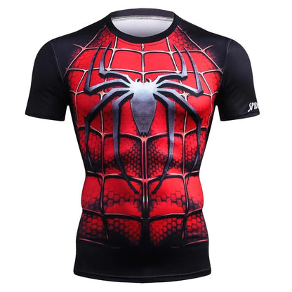 panther Summer Comics 3D Printed T Shirt Men Compression Fashion Short Sleeve Men T Shirt Tops Tees For Cosplay Costume
