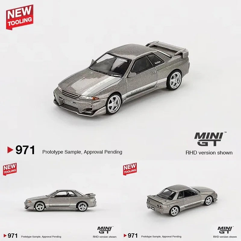 MINIGT Em estoque 1:64 Porsche Lamborghini Bugatti Pagani BMW McLaren Nissan Diecast Dior Car Modelo Coleção Miniatura Para