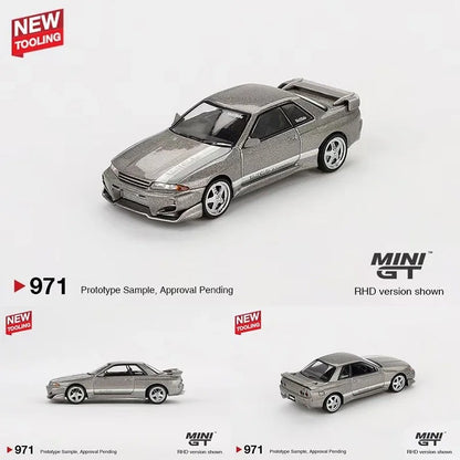 MINIGT Em estoque 1:64 Porsche Lamborghini Bugatti Pagani BMW McLaren Nissan Diecast Dior Car Modelo Coleção Miniatura Para