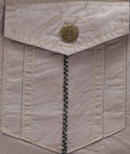 2022 New Arrive Mens Cargo Shirt Men Casual Shirt Solid Short Sleeve Shirts Multi Pocket Work Shirt Plus Size 100% Cotton
