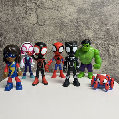 Marvel Homem-Aranha Legends Muitos Estilos Spidey E Seus Amigos Incríveis Boneco de Ação Figura Estatueta Para Presente Infantil